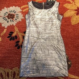 Forever 21 Silver Mini Dress